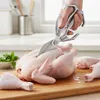 Kuchyňské nůžky z nerezové oceli na maso, kosti a zeleninu, Náhled obrázku produktu 7
