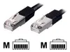 Equip Patchkabel Cat5e Crossov. SF/UTP 2xRJ45  1.00m sw  Produktbild-Vorschau 4