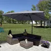 PURPLE LEAF Sonnenschirm Twist, Ampelschirm 360 cm x 270 Produktbild-Vorschau 9
