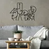 Wallity, Dekoratives Wandaccessoire aus Metall, Damophilus, Produktbild-Vorschau 2