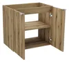 Skříňka pod umyvadlo 60 cm dub  2 dvířka tiché zavírání Náhled obrázku produktu 5