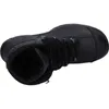 A top-down view of a black boot. Produktbild-Vorschau