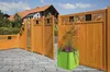 Zaun Abschlusselement Konsta Latina links 90 x 180/90 cm Produktbild-Vorschau 3