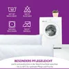 Seitenschläferkissen gesteppt 40x145 cm Atmungsaktives Produktbild-Vorschau 4