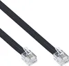 InLine® 18844N Kabel modułowy RJ11, wtyk/wtyk, 4-żyłowy, Podgląd zdjęcia produktu 1