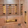 Artsauna Infrarotkabine Kiruna160 mit 6 Vollspektrum- & 3 Produktbild-Vorschau 1