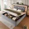 A bedroom scene featuring a bed with storage. Náhľad obrázku produktu