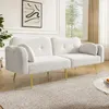 Merax Zweisitzer Sofa mit Schlaffunktion, Sofabett mit Produktbild-Vorschau 5