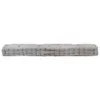 vidaXL Coussin de palette en coton 120×40×7 cm Gris Voir les images du produit 5