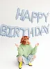 Ballon Girlande Happy Birthday 340x35cm Schriftzug Blau Produktbild-Vorschau 2