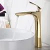 Bateria Umywalkowa REA ORBIT Złota Wysoka Podgląd zdjęcia produktu 2