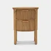 Tavolino da notte in legno di abete, MDF, dimensioni Anteprima dell’immagine prodotto 15
