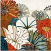 ARTland Leinwandbild Zeitgenössischer Garten I Größe: 70x70 Produktbild-Vorschau 1