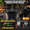Silikon Förmchen für Airfryer, 8 Stück, Muffinförmchen Produktbild-Vorschau 7