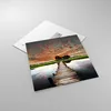 Bilder auf glas - Asien brücke see natur - 60x60cm - Produktbild-Vorschau 2