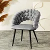 HOMLA BUBBLE Veloursstuhl grau 57,5x61x81,7cm Produktbild-Vorschau 7