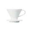 Hario VDC-01W V60 Kaffeefilterhalter, Porzellan, V01, weiß Produktbild-Vorschau 1