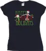 Rick And Morty - "Happy Human Holidays" T-Shirt für Damen Produktbild-Vorschau 1