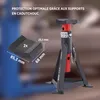 Cric de manœuvre AREBOS 3T plat + 2 chandelles | Capacité Voir les images du produit 9