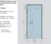 Ferrure de porte battante Tensor verre-châssis, point Voir les images du produit 3