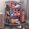 Solidchoice - Dumbbellstandaard voor Thuisgym met Wielen Productafbeelding-voorbeeld 4