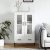 vidaXL Highboard Weiß 69,5x31x115 cm Holzwerkstoff Produktbild-Vorschau 1
