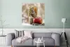 MuchoWow® Poster Eichhörnchen - Apfel - Blumensamen - Produktbild-Vorschau 4
