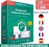 Kaspersky Internet Security 2025 | 1 Gerät | 1 Jahr | Produktbild-Vorschau 2