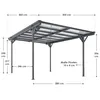 Juskys Carport mit Flachdach 5x3 m - Überdachung aus Produktbild-Vorschau 20