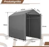 AIORBER garážový prístrešok na náradie 187x100x160 cm, Náhľad obrázku produktu 4