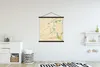 MuchoWow® Textilposter Stadtplan - Karte - Lübeck - Vintage Produktbild-Vorschau 2