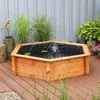 Sechseck-Hochteich 150 cm Solar Promadino Gartendekoration Produktbild-Vorschau 1
