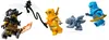 LEGO Ninjago characters and a dragon figure in action poses against a white background. Náhled obrázku produktu