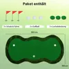 Tappeto da golf COSTWAY 300 cm, tappetino da golf con erba Anteprima dell’immagine prodotto 3