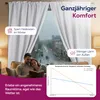 2er Set Verdunkelungsgardine mit U-Band, Blackout Vorhang Produktbild-Vorschau 5