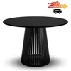 Runder Esstisch Viero 75 cm - Schwarz – moderne Eleganz für Produktbild-Vorschau 1