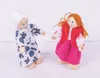 BigJigs Puppenhaus Familie Holzpuppen buntes Spielzeug Produktbild-Vorschau 9