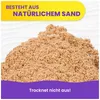 Kinetisch zand - Natuurlijk bruin (5 kilogram zand) Productafbeelding-voorbeeld 5
