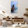 Bild auf Leinwand - Leinwandbild - Boote Sonne Fischer Produktbild-Vorschau 7