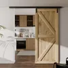 201cm Deckenmontage Schiebetürsystem Komplett-Set Produktbild-Vorschau 1