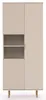 NUBIA Bücherregal R3D Schrank , Mehrzweckschrank (Creme) Produktbild-Vorschau 2