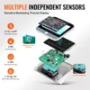 VEVOR mini monitor jakości powietrza 8-IN-1, profesjonalny Podgląd zdjęcia produktu 4