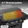 Royal Gourmet 4+1Brenner Gasgrill, 15,5 kW mobiler Produktbild-Vorschau 3
