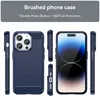 iPhone 14 Pro Max Hülle, Carbon-Faser TPU Silikon Stoßfest Produktbild-Vorschau 2