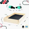 KOTARBAU® głęboka skrzynia na kwiaty z drewna 140x80x18cm Podgląd zdjęcia produktu 3