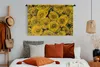 MuchoWow® Wandteppich Wandbehang Rosen - Gelb - Produktbild-Vorschau 4
