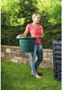 Kunststoffbehälter rund 45 l PP grün D490xH380mm mit Produktbild-Vorschau 5