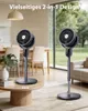 Aigostar 2-in-1 Luftumwälzer Standventilator, DC-Motor, Produktbild-Vorschau 6