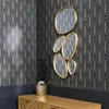 HowHomely | Specchio - Specchio da parete - Set di 5 - Oro Anteprima dell’immagine prodotto 5