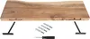 Wandregal Akazienholz natur massiv 70x20 cm Holzregal Produktbild-Vorschau 7
